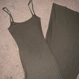 Olive Green Maxi Dress